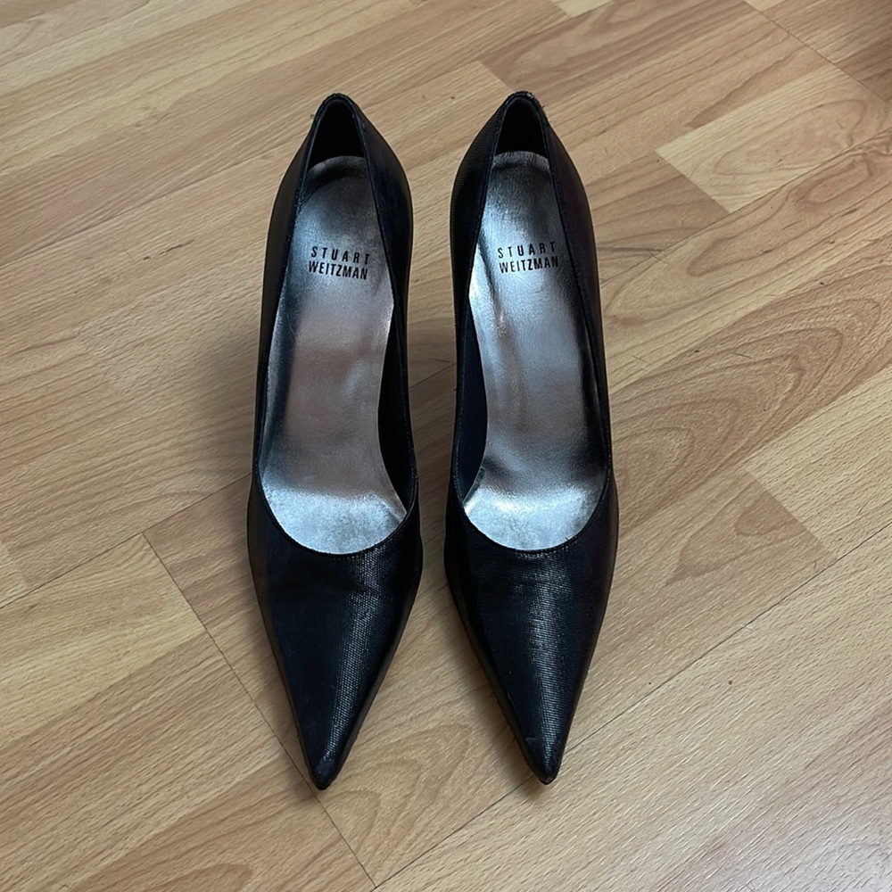 Stuart Weitzman Leather black Pumps